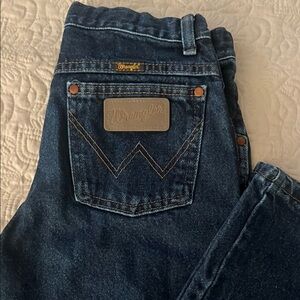 BOYS Wrangler Dark Indigo Jeans